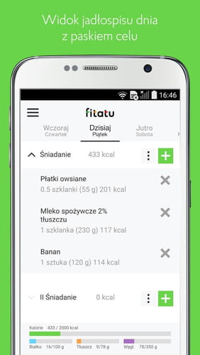 Pobierz najnowszą wersję Fitatu Licznik Kalorii za darmo po polsku z