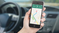 Google Maps z podręcznym paskiem funkcji